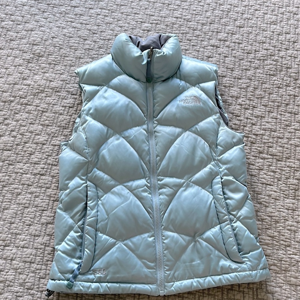 Women s North Face puffer vest-size S